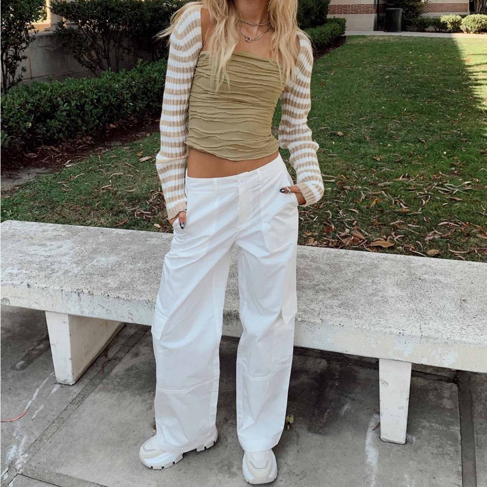 Princess Polly Luna Mid Rise Cargo Pants